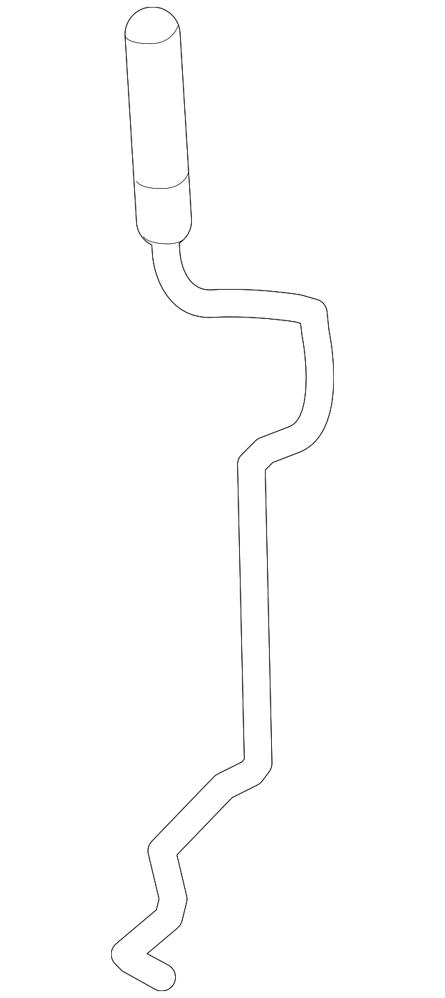 68004836AA LATCH RODS, RIGHT
