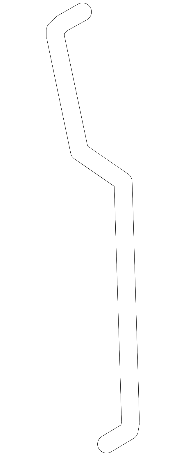 68004835AA LATCH RODS, LEFT