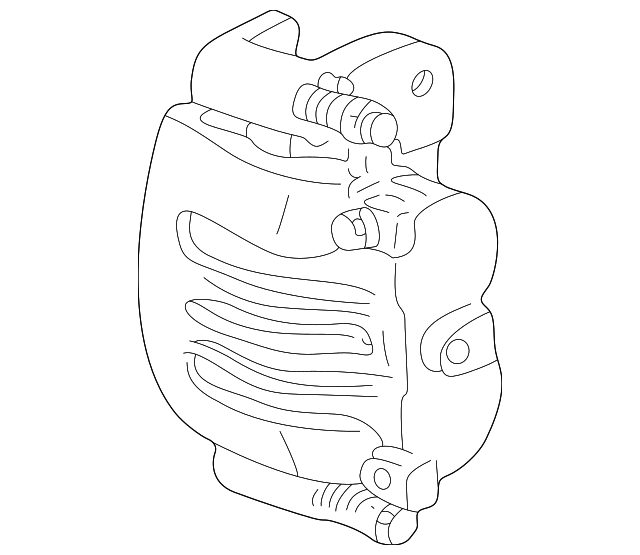 XL2Z2B121AB Деталь CALIPER