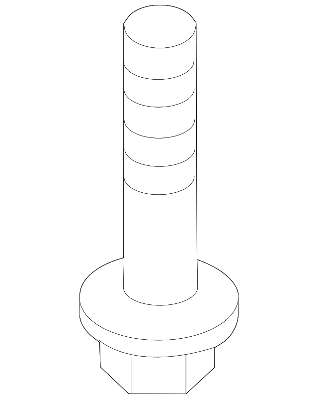 11609701 Деталь STABILIZER BAR BOLT, LEFT