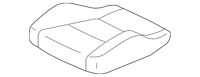 MN151113XA Деталь SEAT CUSHION, RIGHT