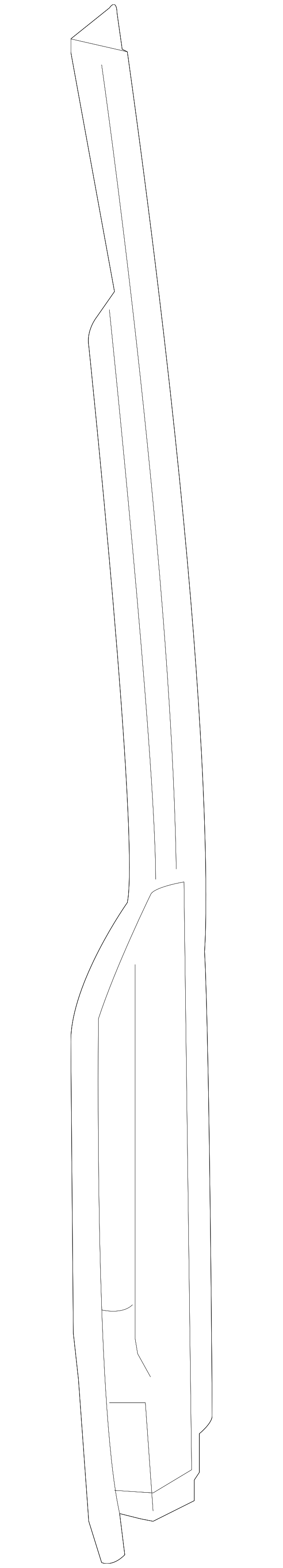 5121914AA Деталь CENTER PILLAR