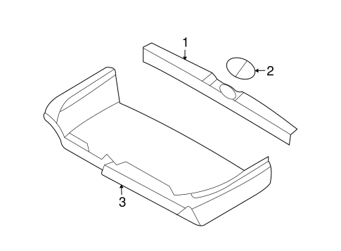 Sedona INTERIOR TRIM - REAR BODY