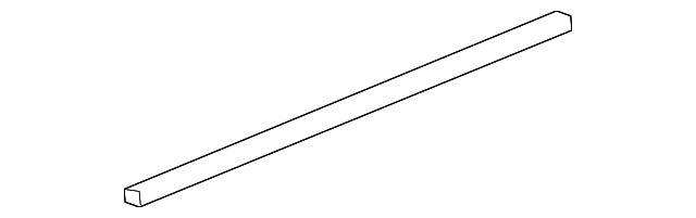 6L8Z-7825554-AA Деталь BELT W'STRIP, RIGHT