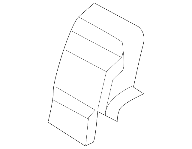 88811-EA000 Деталь CENTER BELT ASSY COVER