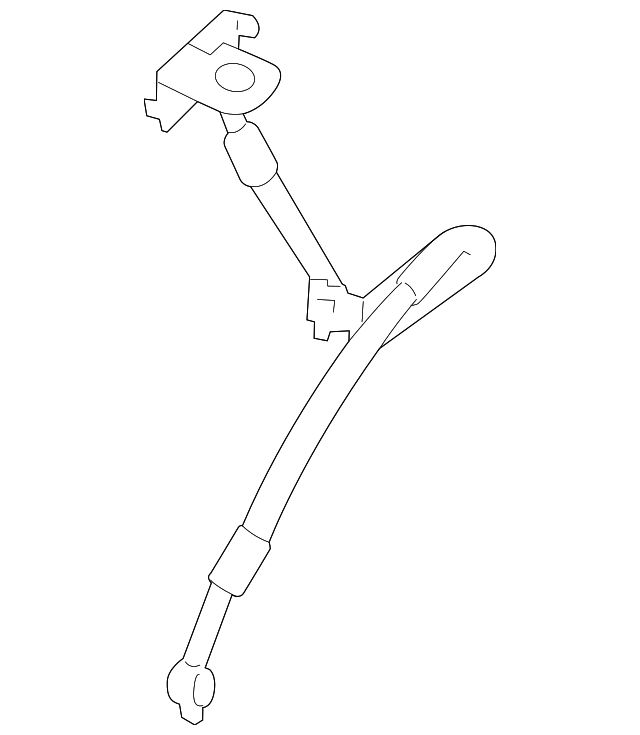 58731-C1000 Деталь BRAKE HOSE, LEFT