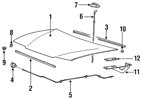Precis HOOD & COMPONENTS
