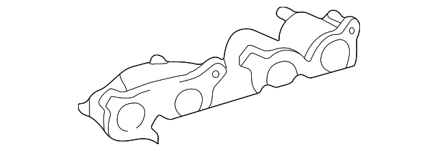 17141-75080 Деталь EXHAUST MANIFOLD