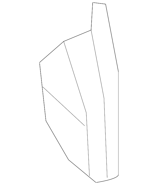 58825-0E040-B0 Деталь POCKET, RIGHT