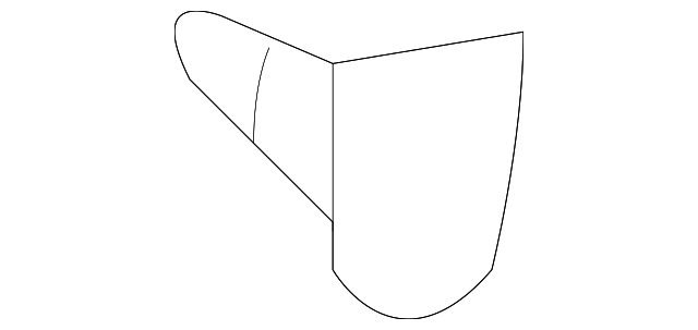 64818-12060 Деталь LIFT GATE GLASS SPACER, RIGHT
