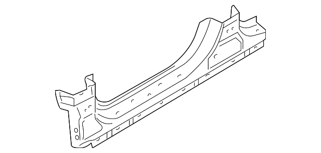 71312-B8D00 Деталь ROCKER PANEL, LEFT