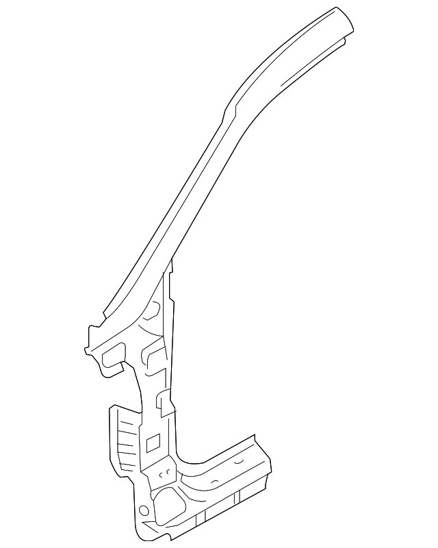 71110-B8A10 Деталь HINGE PILLAR, LEFT