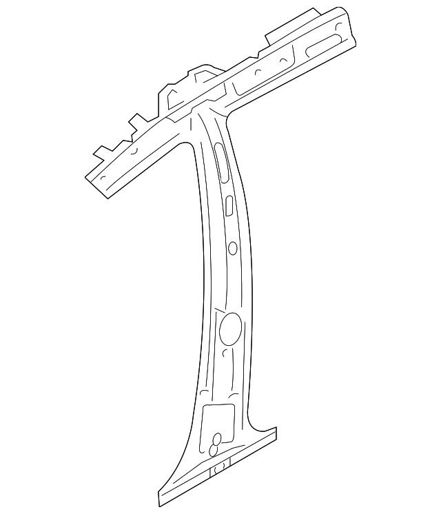 71402-B8300 Деталь INNER CENTER PLR, RIGHT
