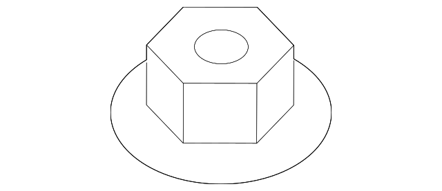 6106135AA Деталь COLUMN ASSY NUT