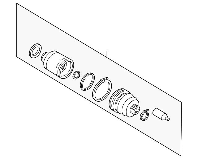 28392FE010 INNER JOINT ASSY, LEFT