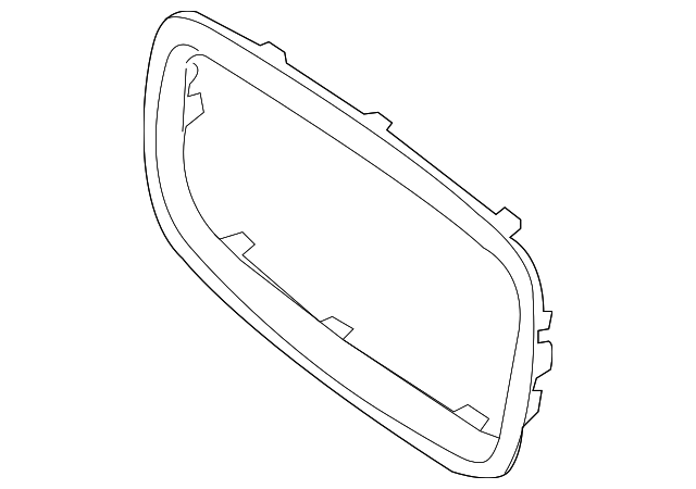 51-13-8-223-220 Деталь GRILLE SURROUND, RIGHT