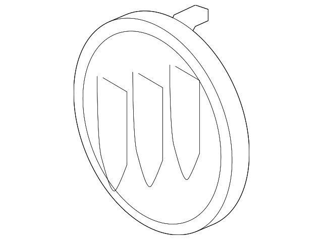 10341582 Деталь EMBLEM