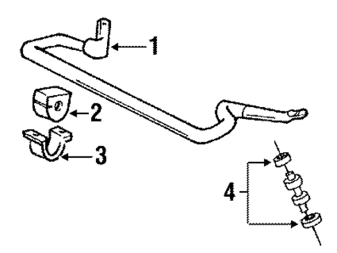 Aerostar STABILIZER BAR & COMPONENTS