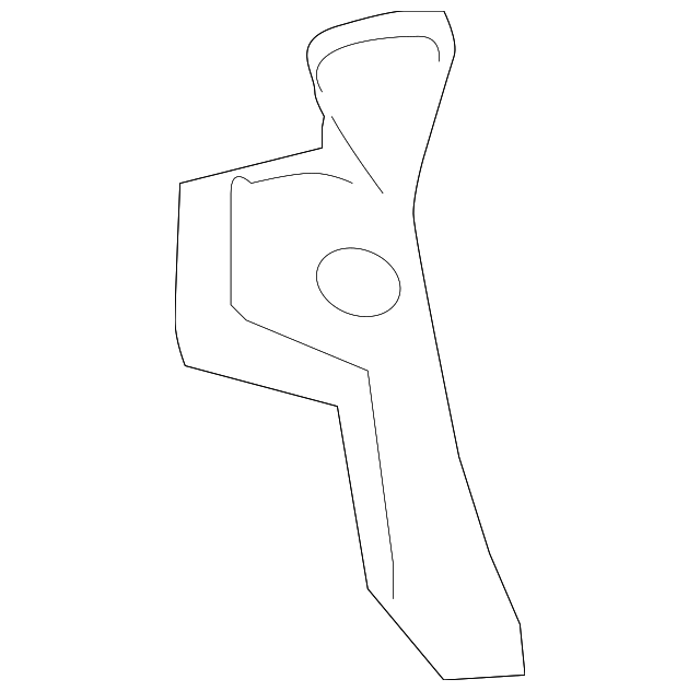 EC01-71-451B Деталь CORNER PANEL, LEFT