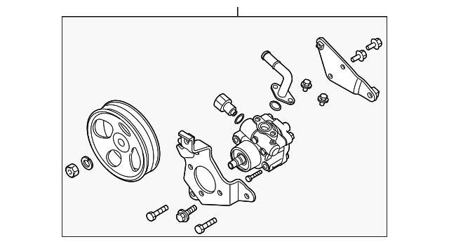 4910082Z50 Деталь POWER STEERING PUMP