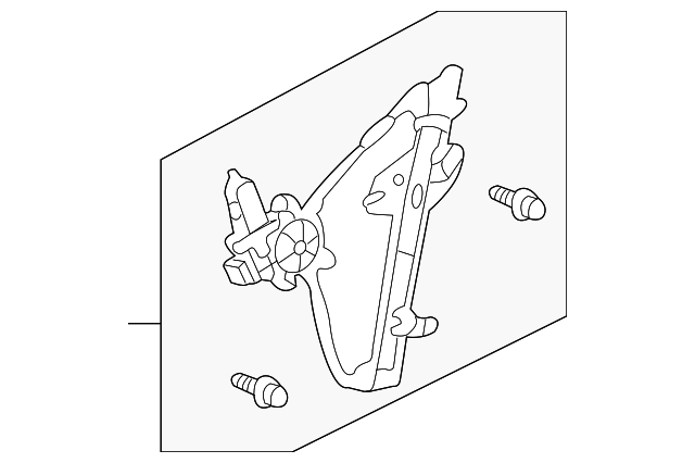 72250-SDA-A02 Деталь POWER WINDOW REGULATOR ASSEMBLY (DRIVER 