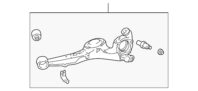 48711-42904 Деталь TRAILING ARM
