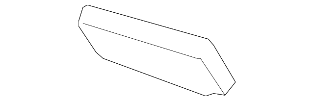 15877980 BUMPER, RIGHT