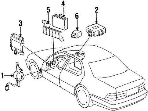 LS400 Электрика