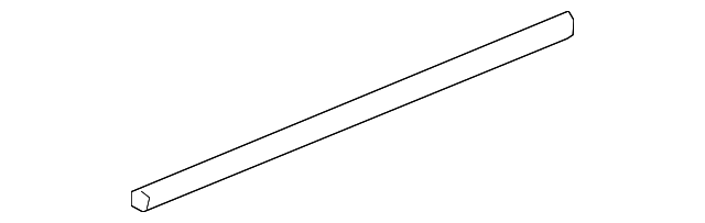 95417258 Деталь LOWER W'STRIP, RIGHT