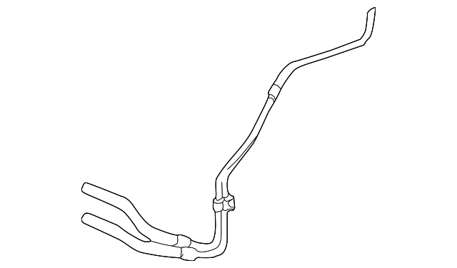 YC3Z-3A713-BA Деталь POWER STEERING HOSE