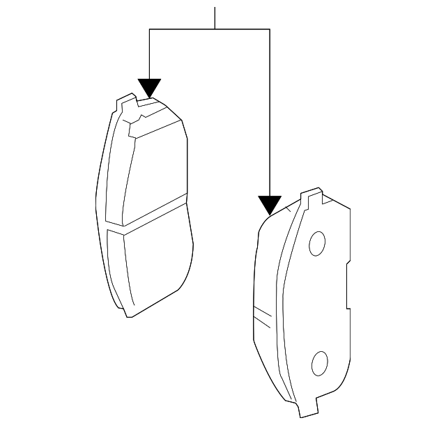 D1060AM80B Деталь BRAKE PADS