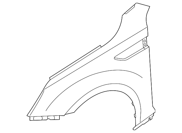 66321-2T000 FENDER, RIGHT