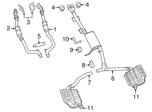 Challenger EXHAUST COMPONENTS