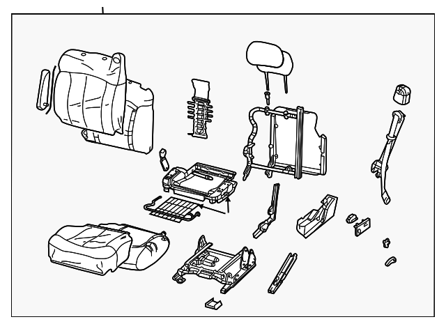 19126880 SEAT ASSY, LEFT