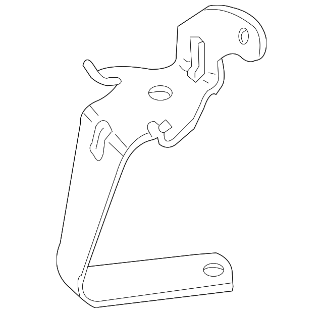 3C0-951-182 Деталь HIGH NOTE HORN MOUNT BRACKET