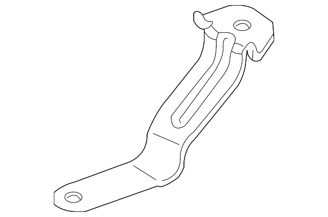 3C0-951-182-A Деталь LOW NOTE HORN MOUNT BRACKET