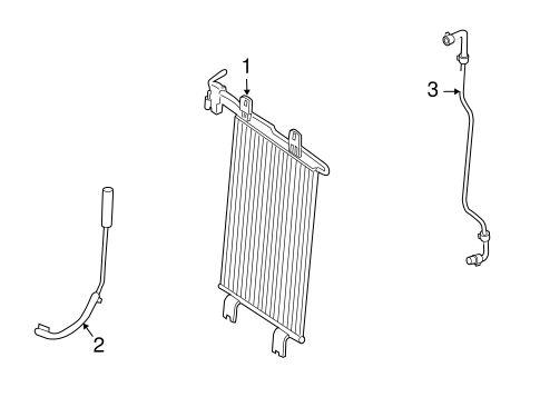 QX56 TRANS OIL COOLER