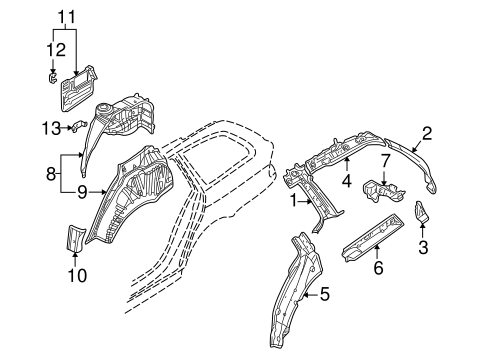 540i INNER STRUCTURE