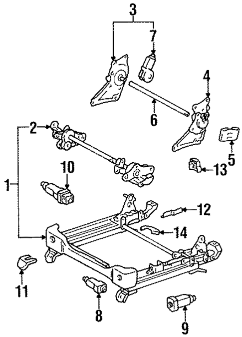 LS400 TRACKS & COMPONENTS