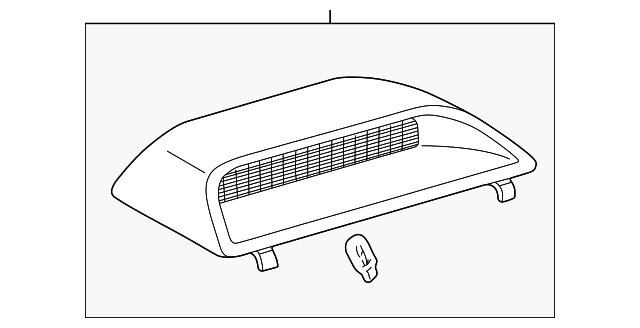 81570-33120-B0 Деталь HIGH MOUNT LAMP