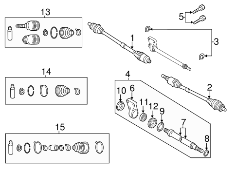3 DRIVE AXLES