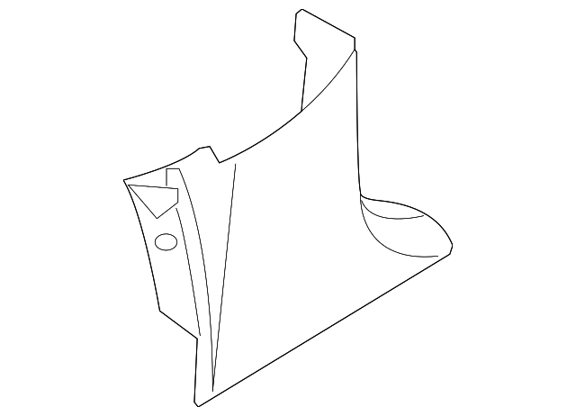 85823-3F100NF Деталь COWL TRIM, LEFT