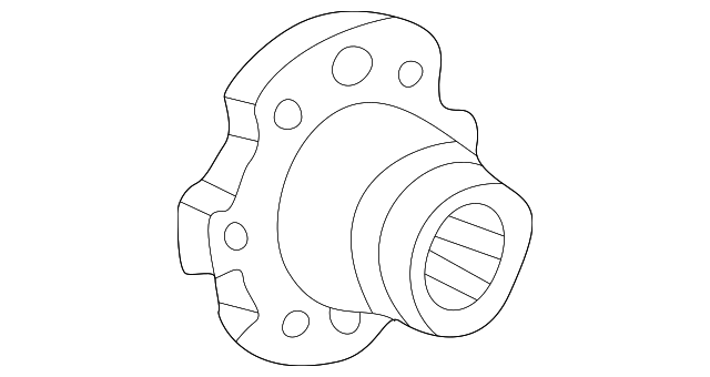 43421-60060 Деталь FLANGE, LEFT