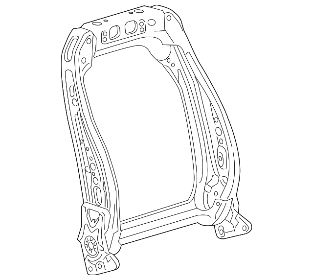 13582533 Деталь SEAT BACK FRAME