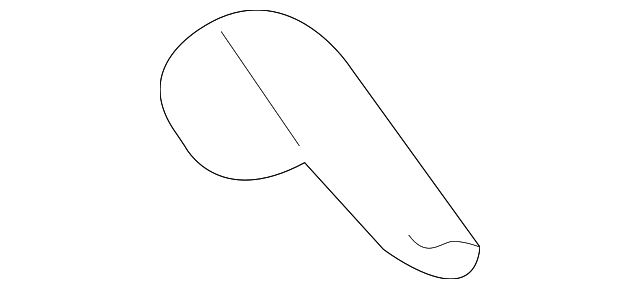 23164018 Деталь RECLINE HANDLE
