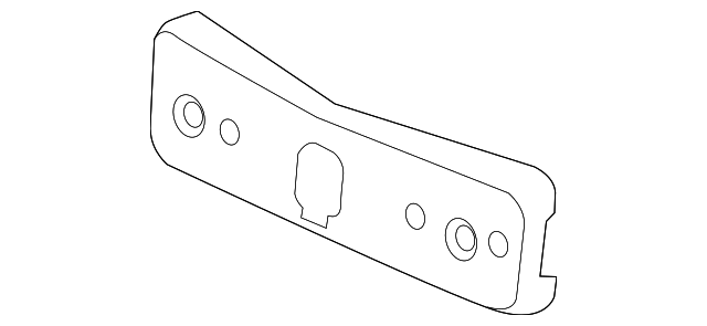 22985178 Деталь LICENSE BRACKET
