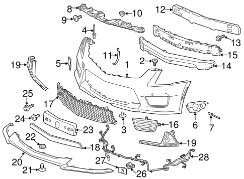ATS BUMPER & COMPONENTS - FRONT