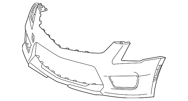 23282327 Деталь BUMPER COVER