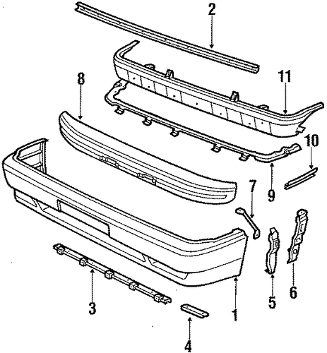 Supra FRONT BUMPER