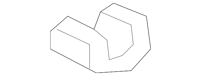 50410-SJA-A00 Деталь DAMPER, FR. SUB-FRAME DYNAMIC (FR)